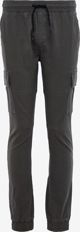 Slimfit Pantaloni cargo 'Bloomfield' di Threadbare in grigio: frontale