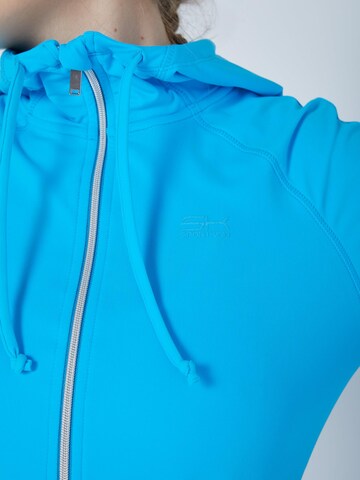 SPORTKIND Sports jacket 'Hooded Jogging Jacket' in Blue