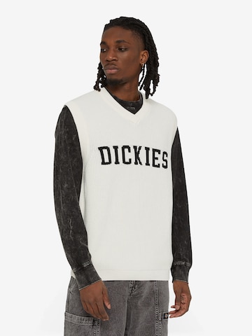 Gilet 'MELVERN ' DICKIES en blanc : devant