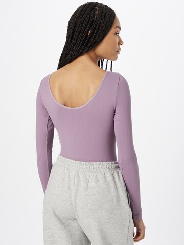 4F Athletic Bodysuit in Purple