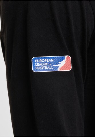 European League of Football Shirt 'DefShop x European League of Football Munich Ravens Identity' in Zwart