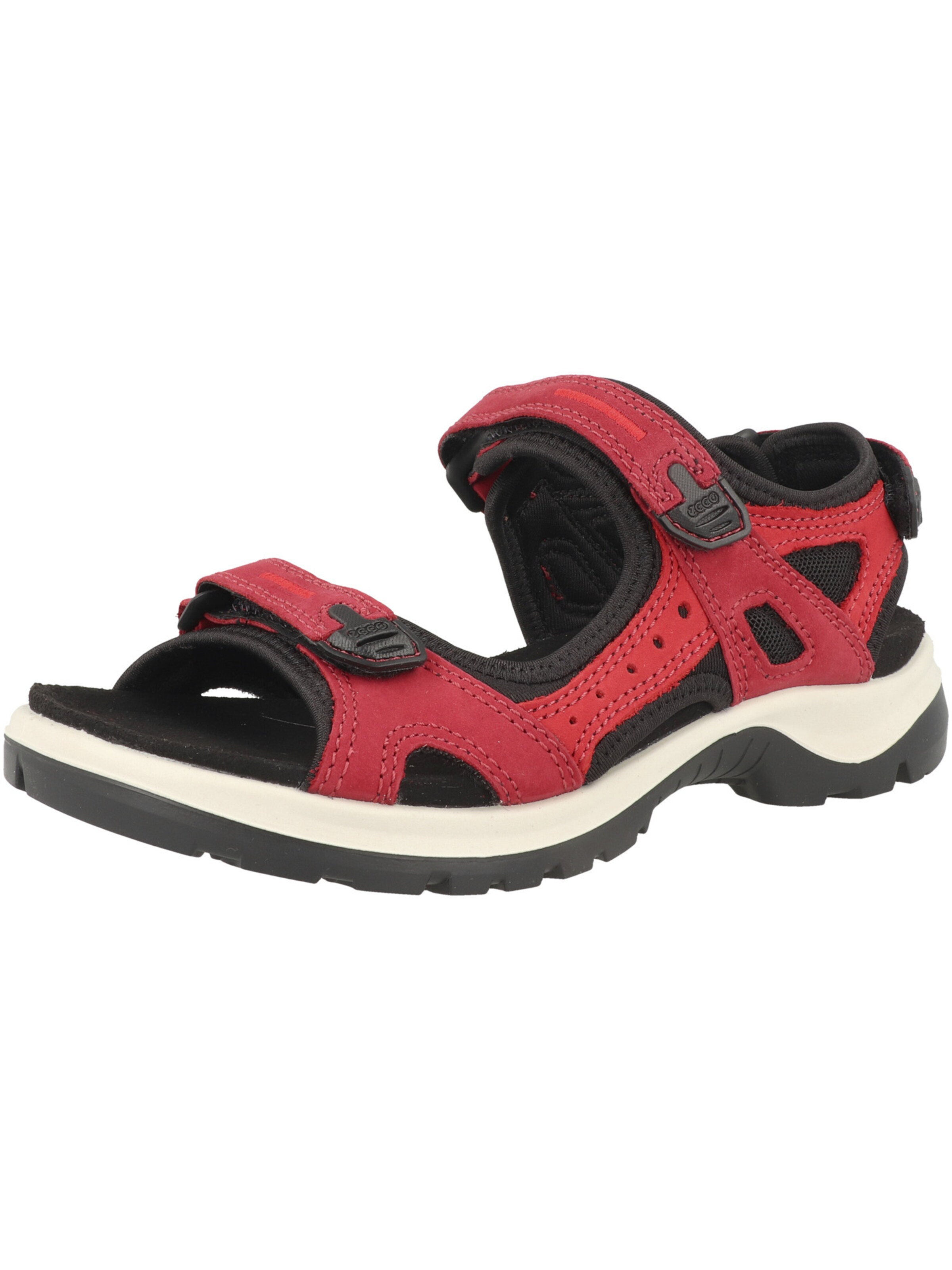 ECCO Trekking sandal 'Offroad' in Red: front