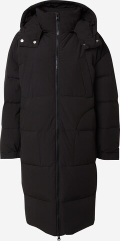 UNITED COLORS OF BENETTON Winter Coat in Black: front