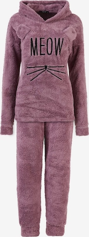 LELA Pajama in Purple: front