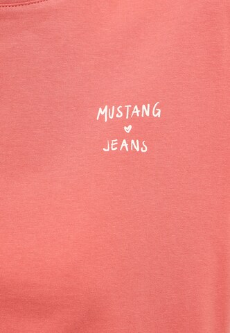 MUSTANG Shirt 'Floris' in Red