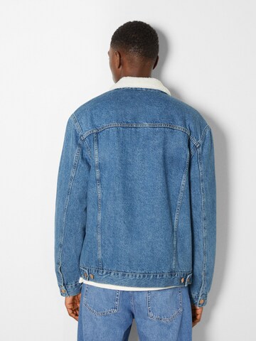 Bershka Between-Season Jacket in Blue