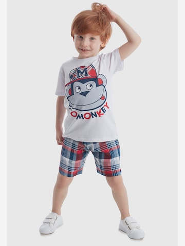Set 'CFF-20Y1-079' di Denokids in rosso: frontale