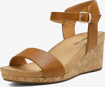 Sandalo di Dream Pairs in beige: frontale