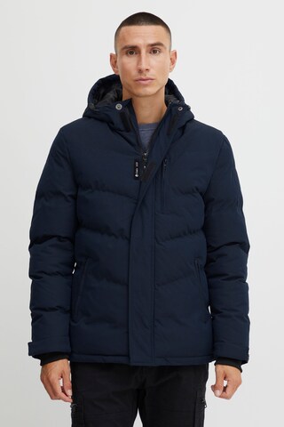 INDICODE JEANS Winter Jacket 'Stephin' in Blue: front