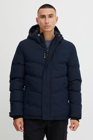 INDICODE JEANS Winter Jacket in Blue: front