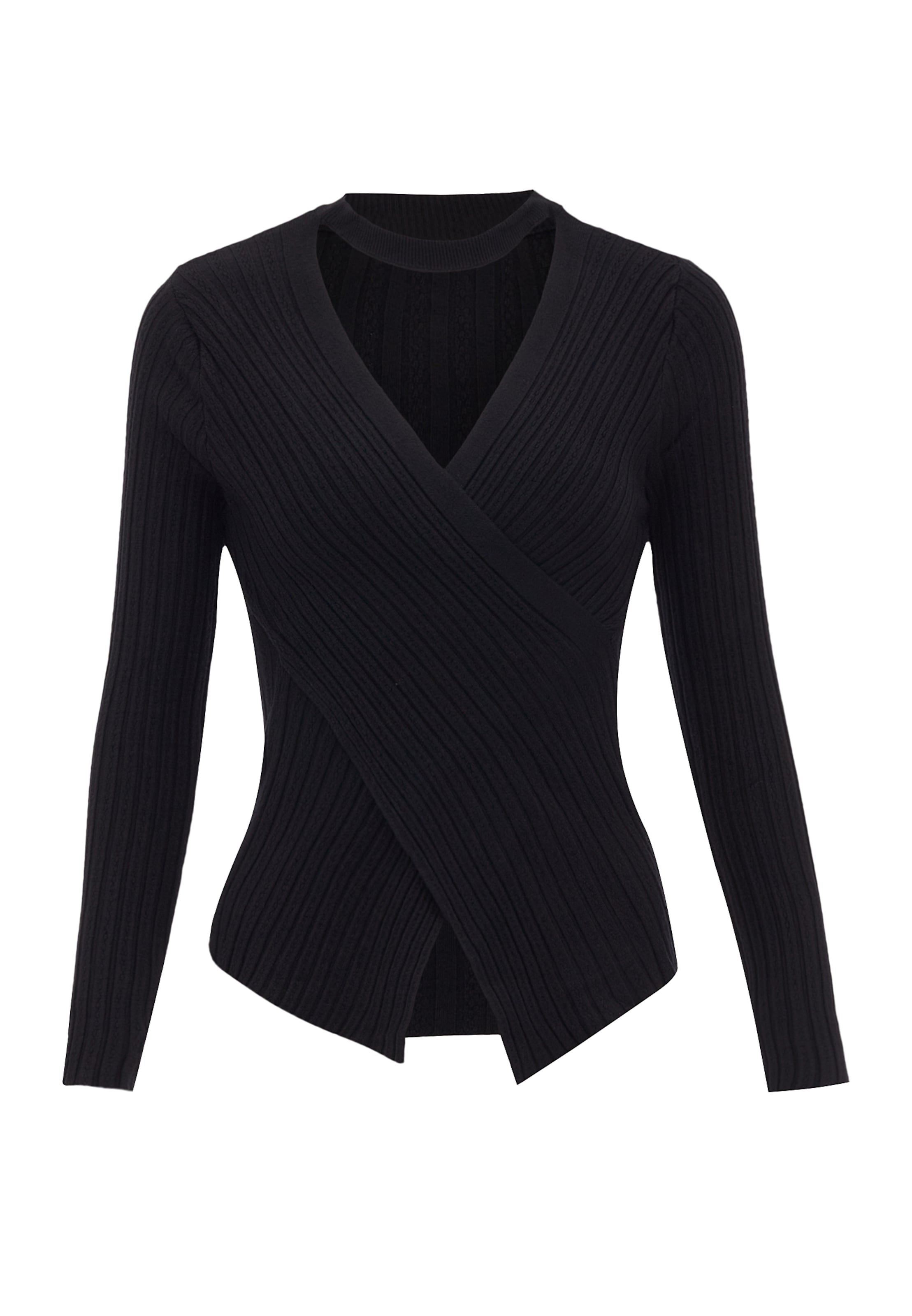 aleva Trui in Zwart: voorkant