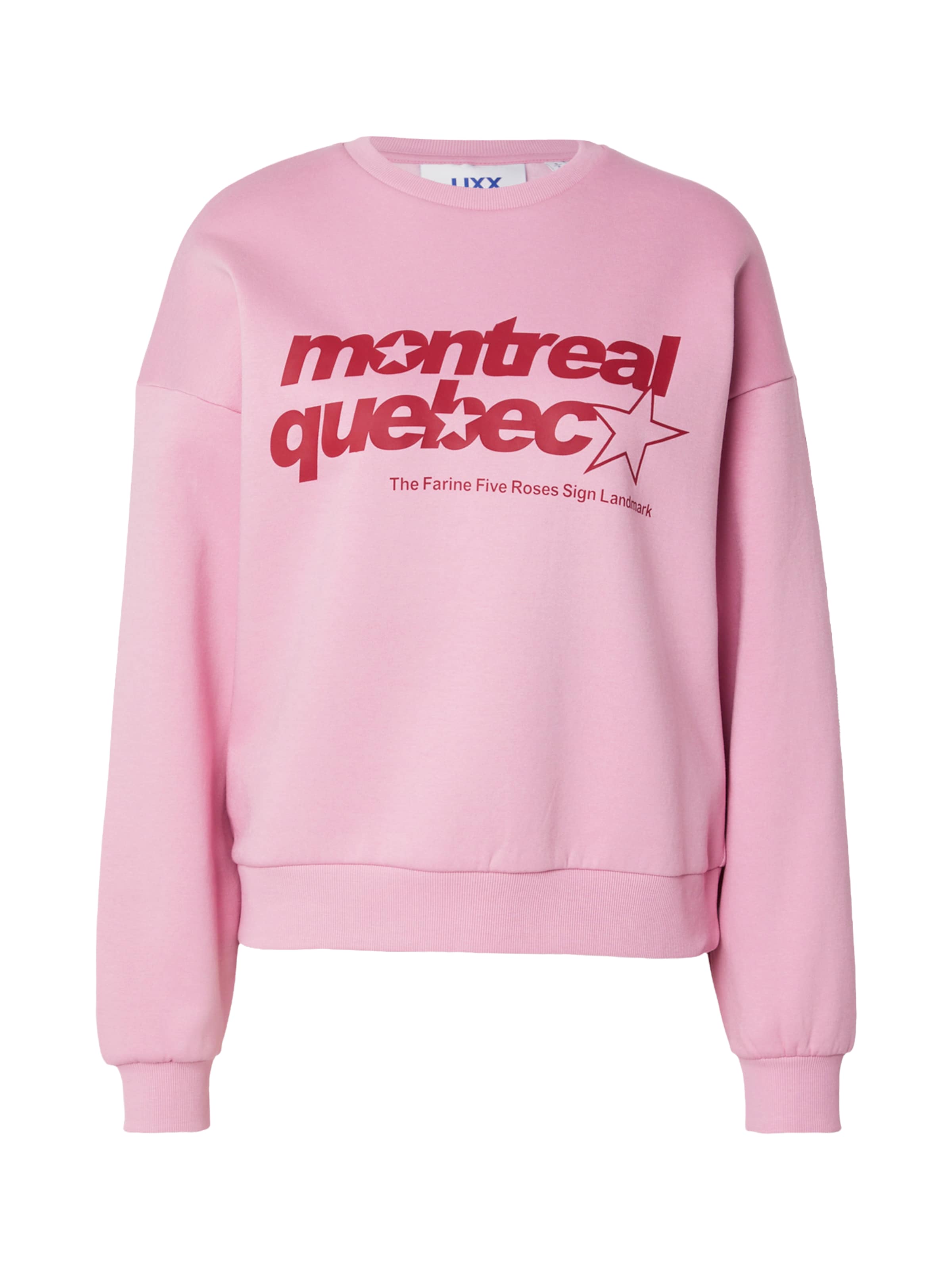 JJXX Sweatshirt 'JXMERLE' in Pink: Vorderseite