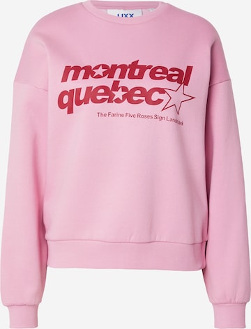 JJXX Sweatshirt 'JXMERLE' in Pink: Vorderseite
