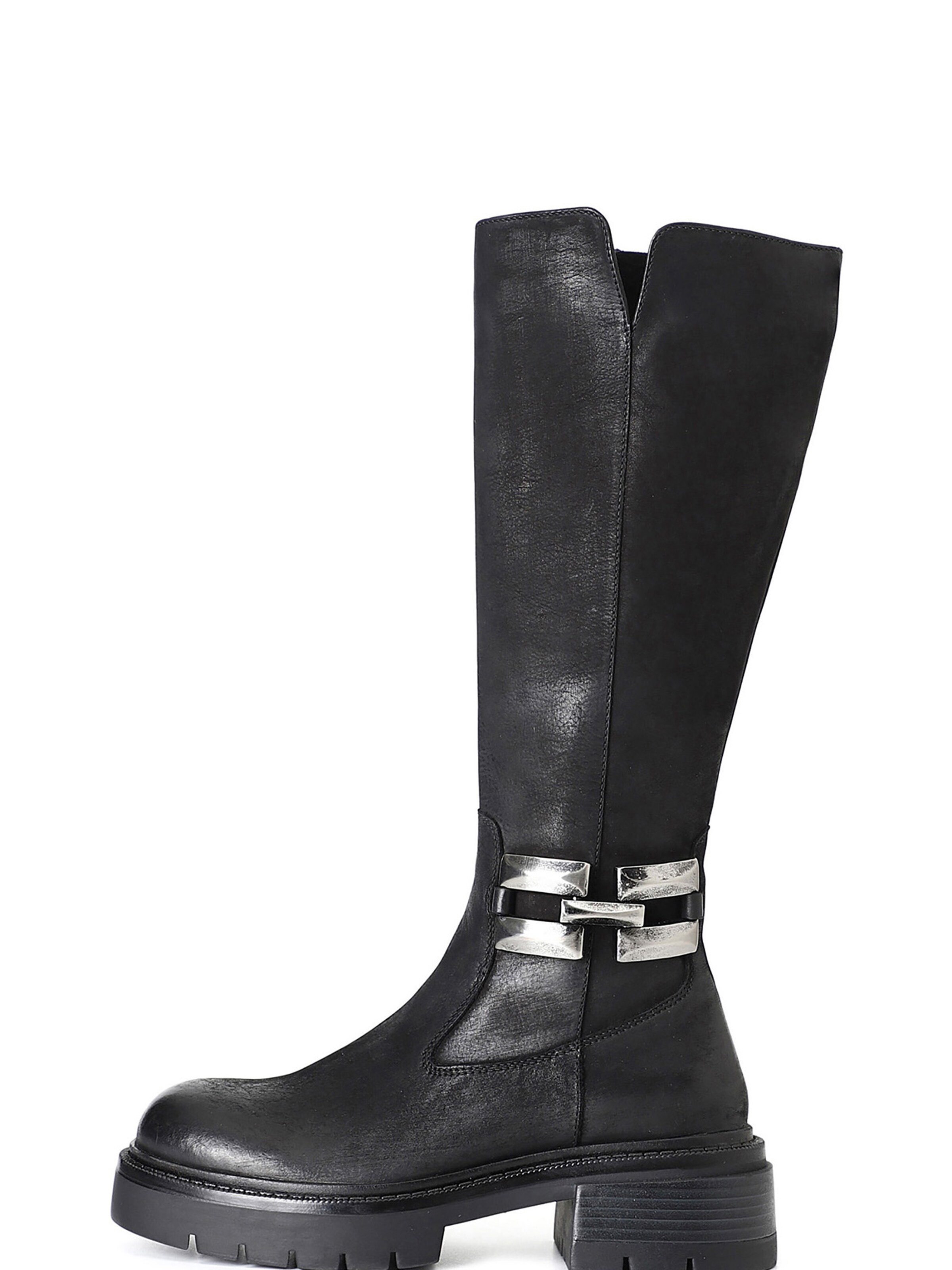 Stivale di CAFè NOIR in nero: frontale