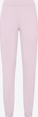Effilé Pantalon Plein Sport en rose : devant