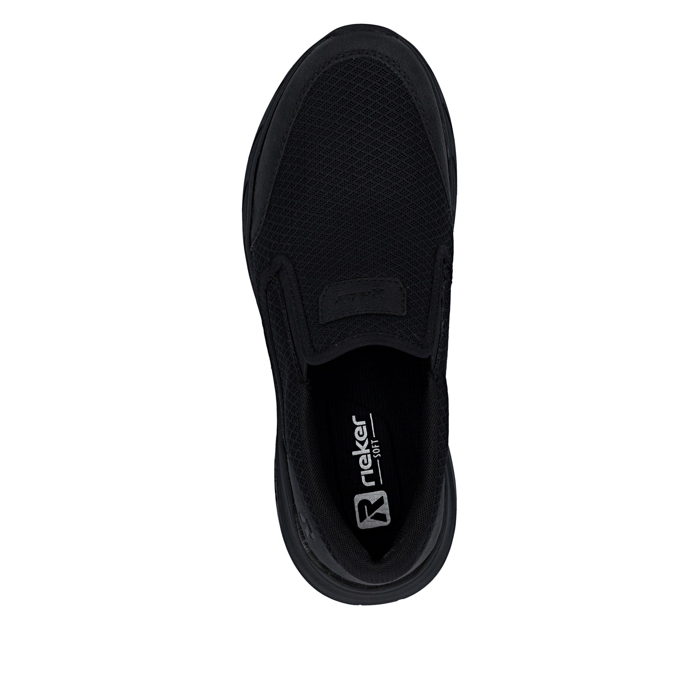 Rieker Slip On in Schwarz