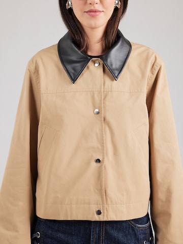 Veste mi-saison 'ONLRILEY' ONLY en beige