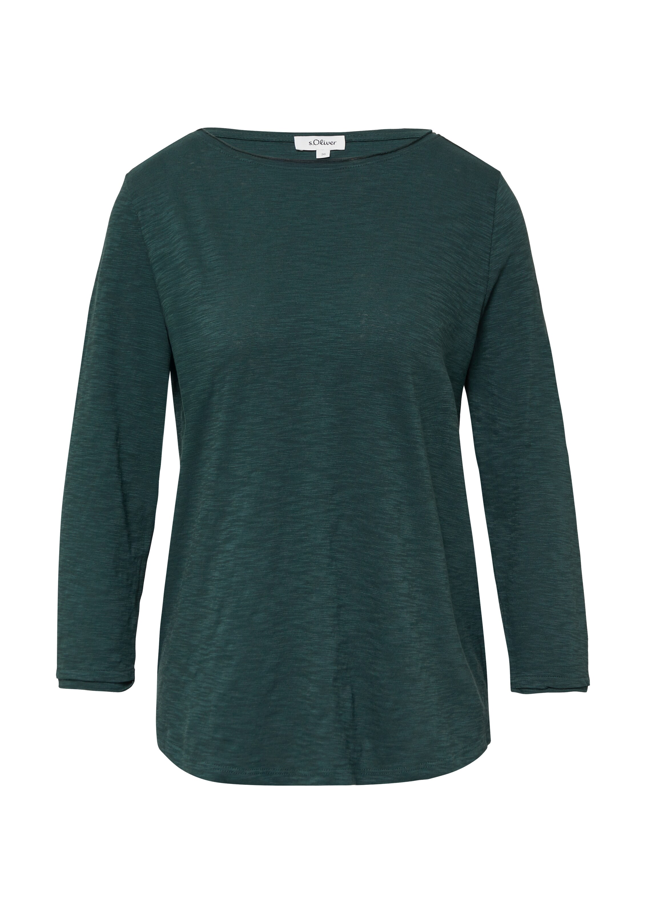 T-shirt s.Oliver en vert : devant
