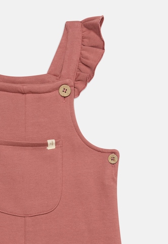 Lil'Atelier Tapered Hängselbyxa 'NBFKILANO' i rosa