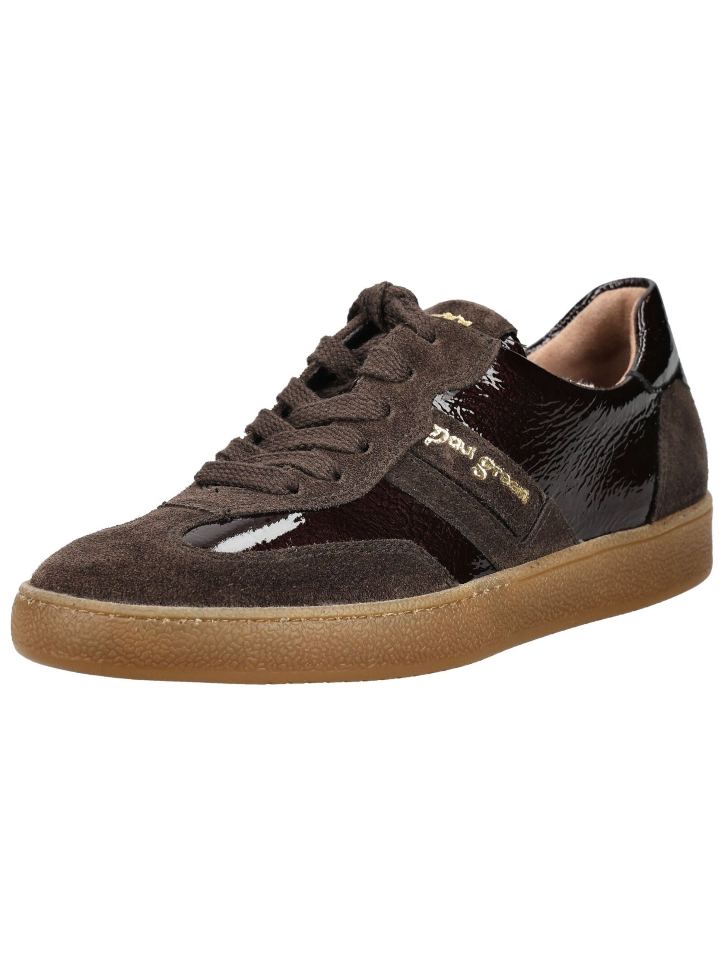 Paul Green Sneaker in Braun: Vorderseite