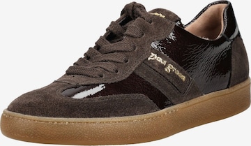Paul Green Sneakers laag in Bruin: voorkant