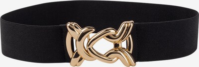 HALLHUBER Gürtel in gold / schwarz, Produktansicht