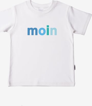 LILIPUT T-Shirt 'Moin' in Weiß: predná strana