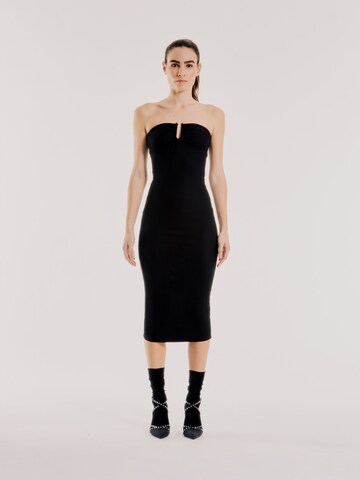 OUT OF ORBIT Dress 'Christina' in Black: front