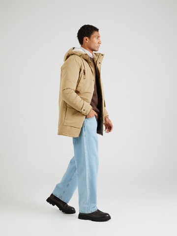 JACK & JONES Winter parka 'JJEPolar' in Brown