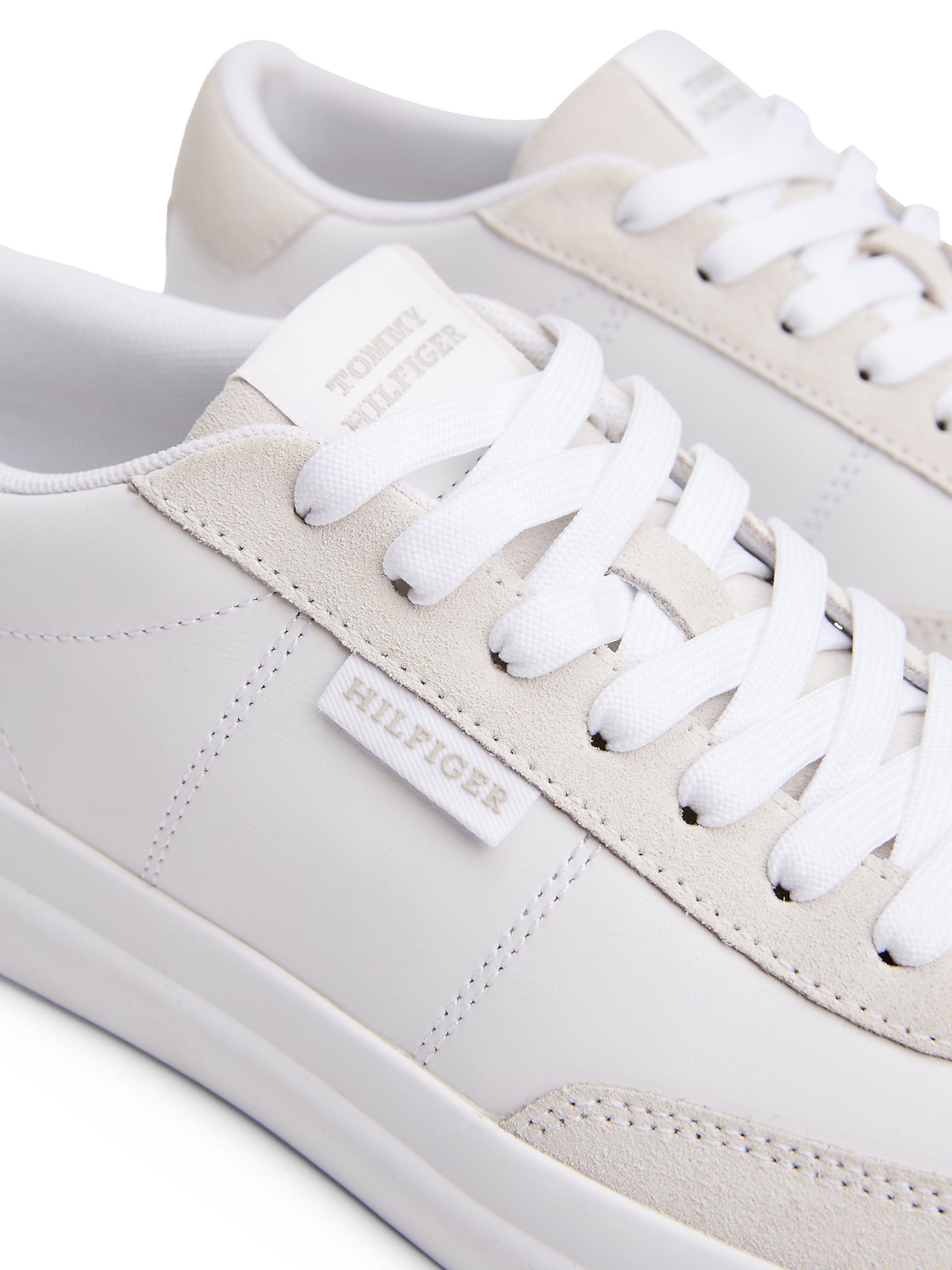 TOMMY HILFIGER Platform trainers in White
