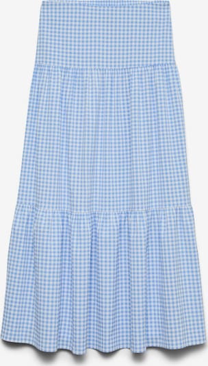 VERO MODA Falda 'VMVichy' en azul cielo / blanco, Vista del producto
