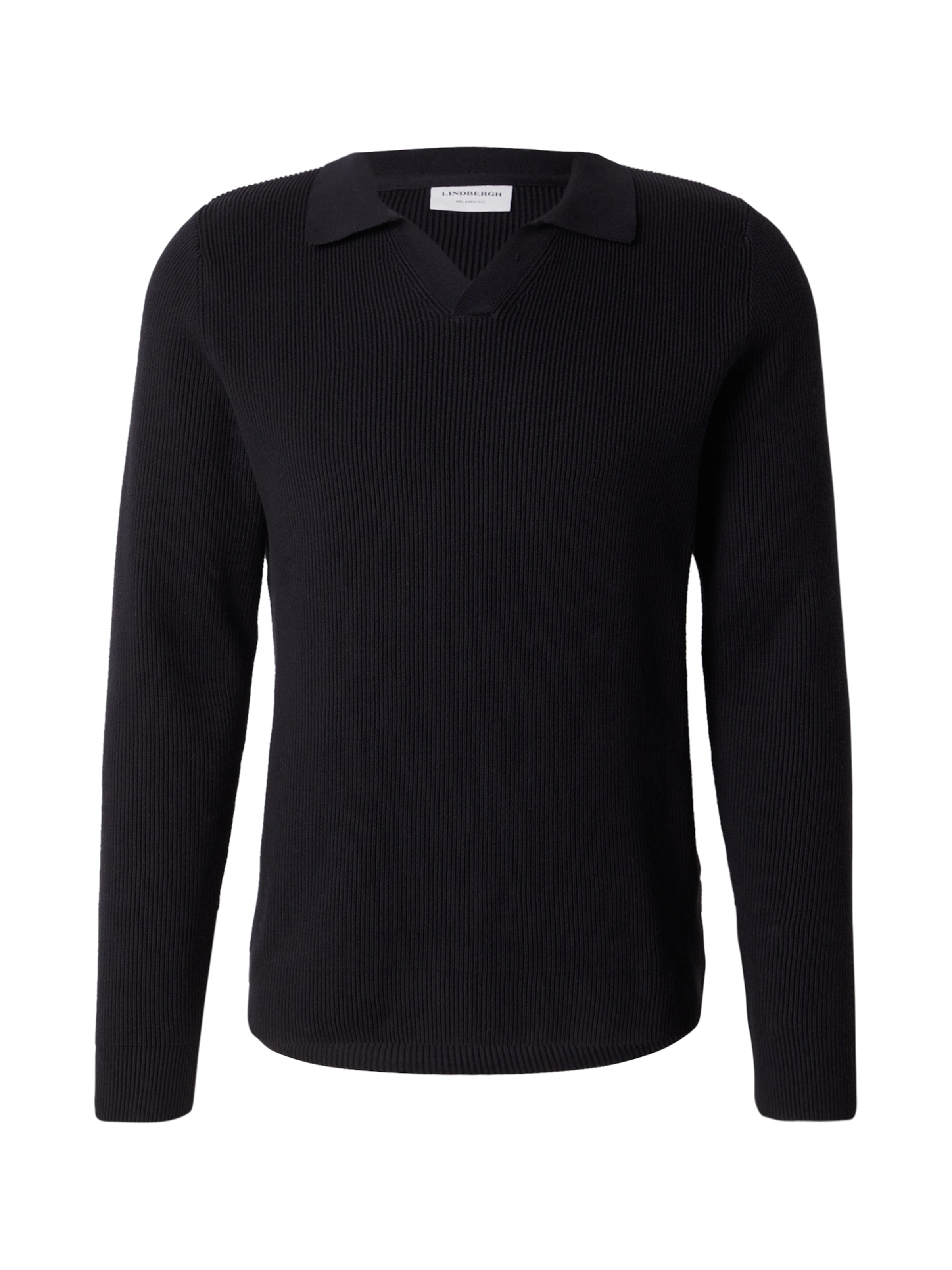 Lindbergh Πουλόβερ σε μαύρο: μπροστά
