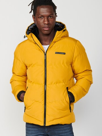 KOROSHI Winter jacket in Yellow