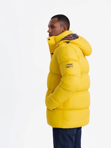 Ombre Winter jacket 'OM-Jahp-0205' in Yellow