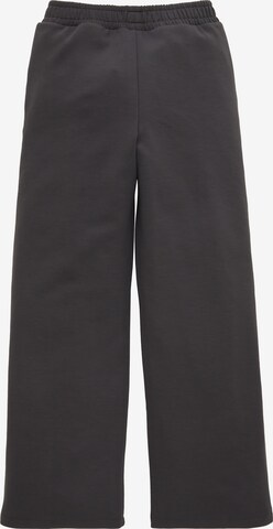 TOM TAILOR Wide leg Trousers in Grey