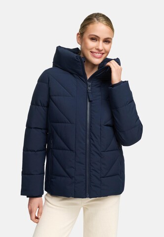 Veste d’hiver 'Kuschelnasee 16' MARIKOO en bleu