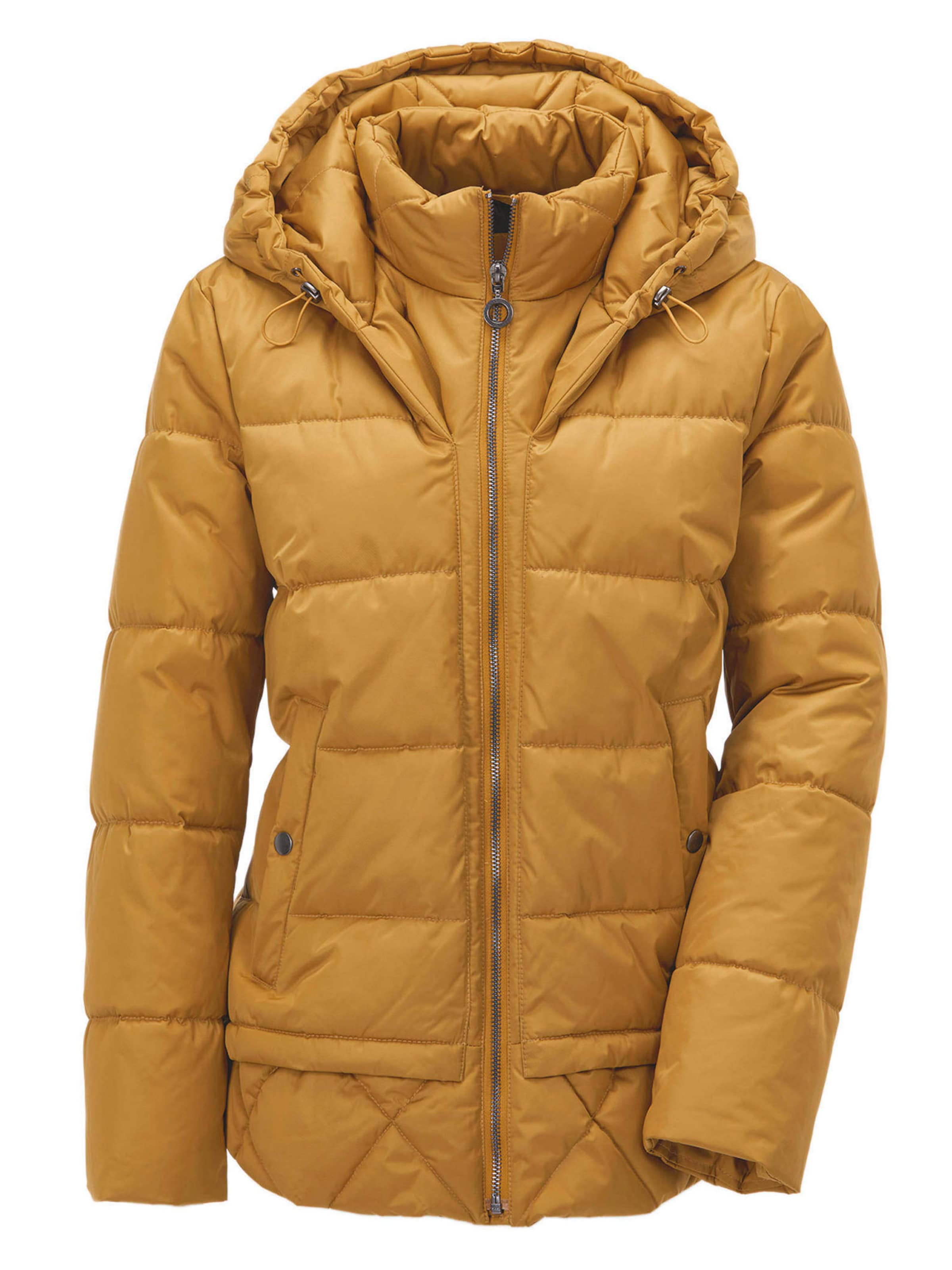 Veste mi-saison Goldner en jaune : devant