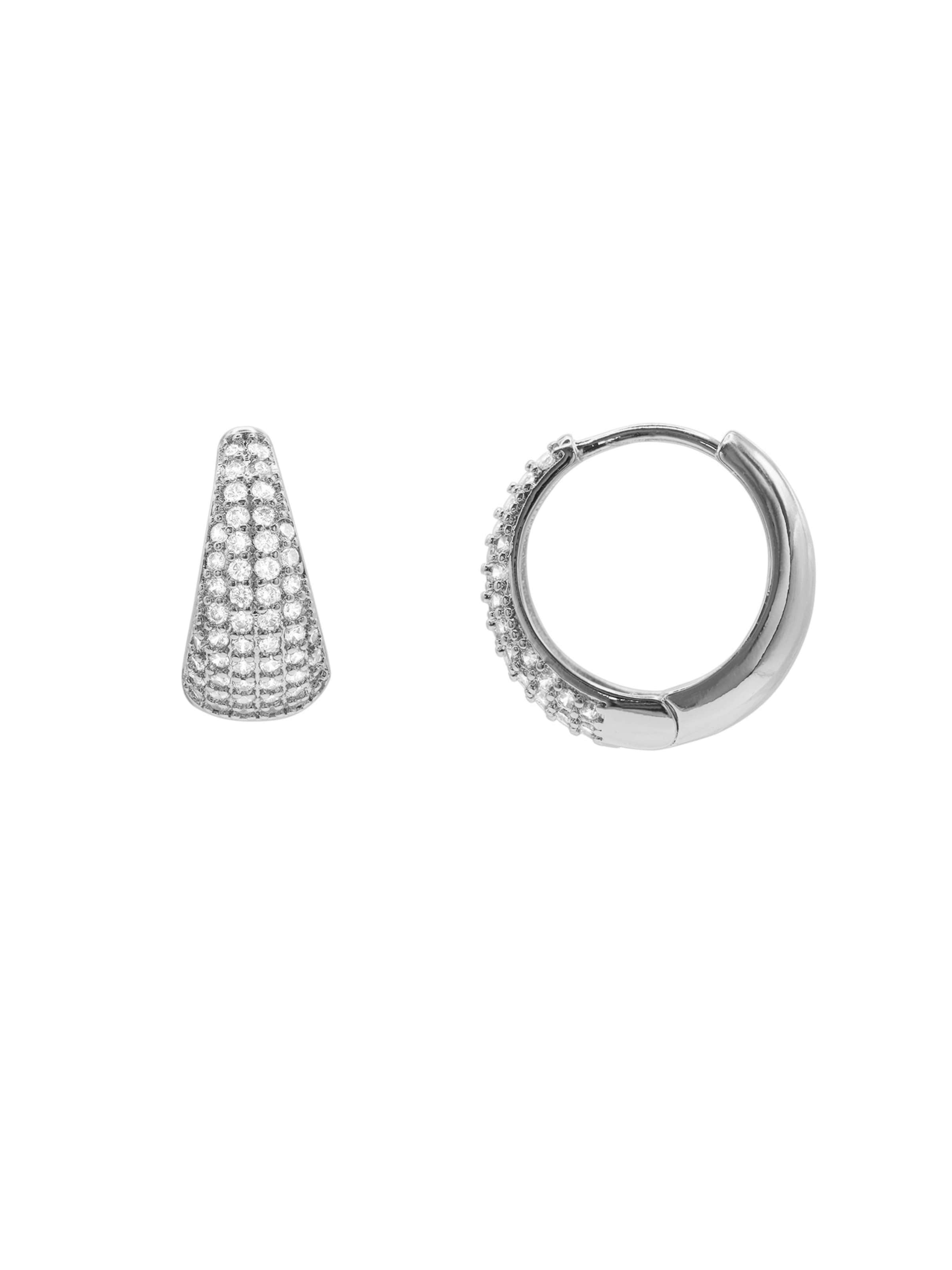 Heideman Earrings 'Eira' in Silver: front