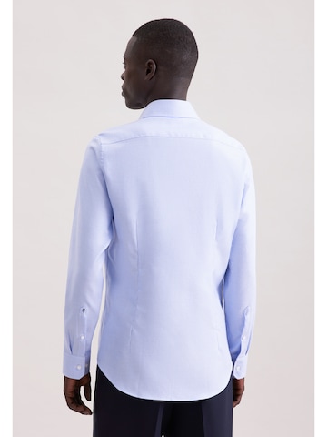 SEIDENSTICKER Regular Fit Businesshemd in Blau