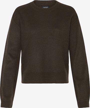 Oxmo Strickpullover ' OXFKIMNI ' in Braun: Vorderseite