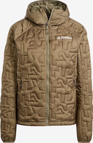ADIDAS TERREX - Chaqueta de montaña 'Xperior' en verde: frente