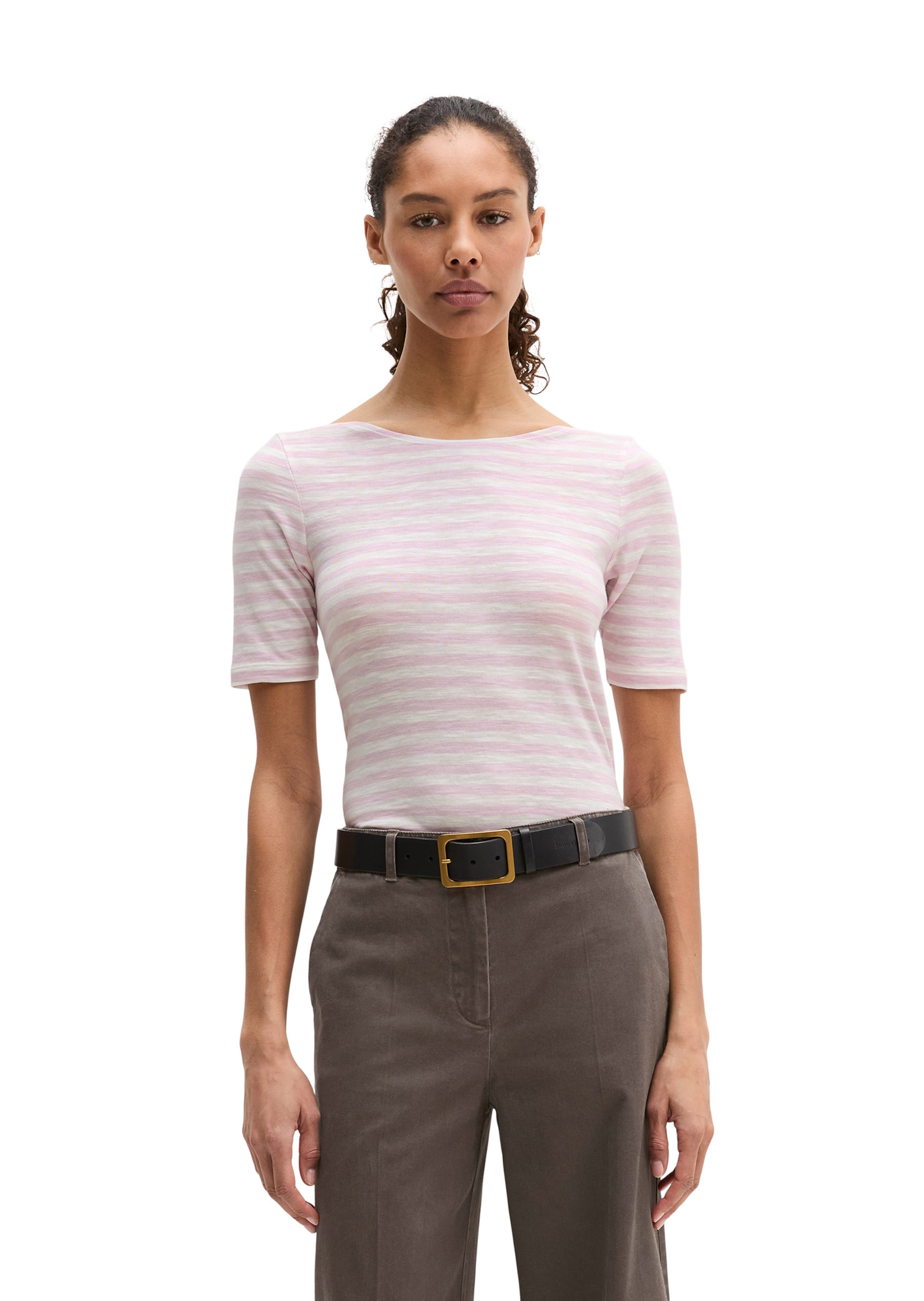 Marc O'Polo T-Shirt in Lila: Vorderseite