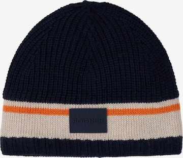 BOGNER Beanie 'Erik' in Blue: front