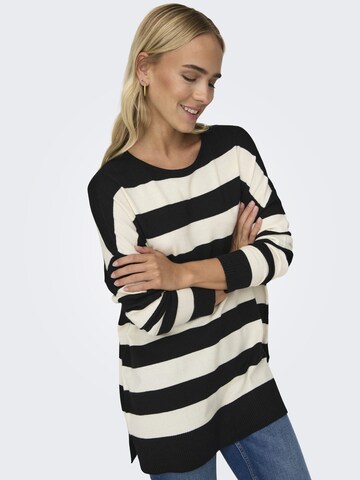 ONLY Pullover 'IBI' in Schwarz