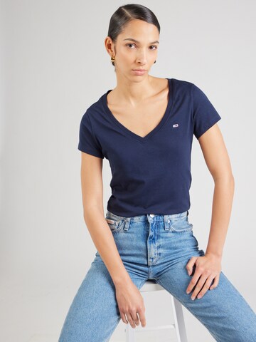Maglietta di Tommy Jeans in blu: frontale