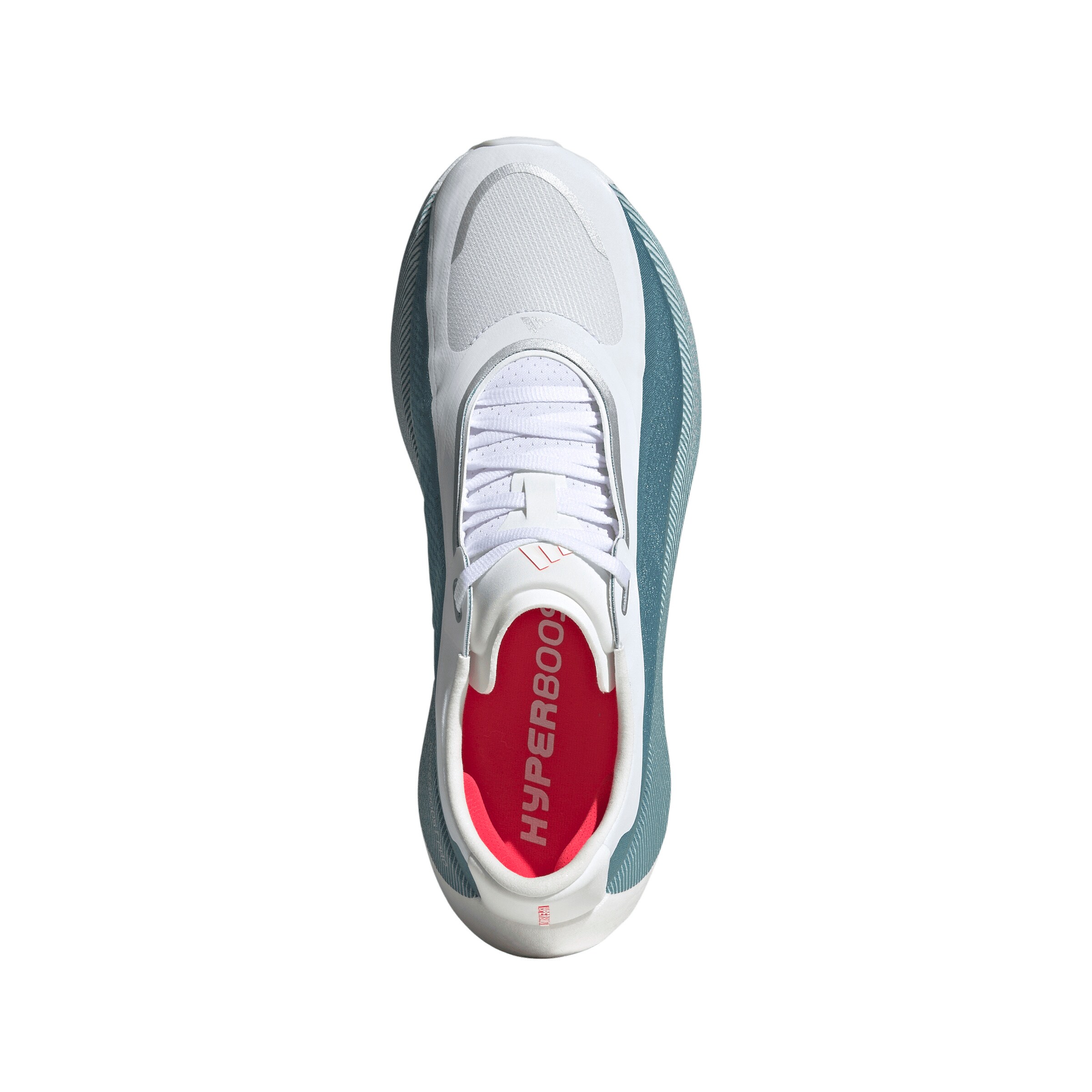 Sneaker de alergat 'HYPERBOOST EDGE' de la ADIDAS PERFORMANCE pe alb