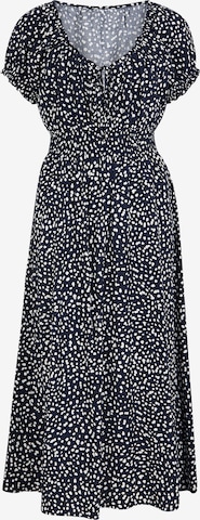 Robe Apricot en bleu : devant