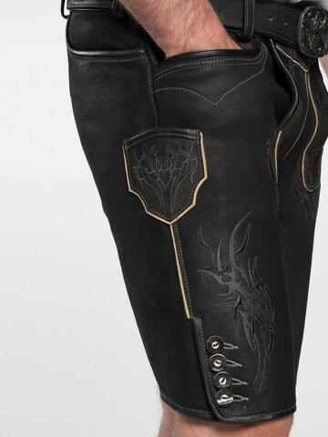SPIETH & WENSKY Regular Traditional pants 'Fulvier' in Black
