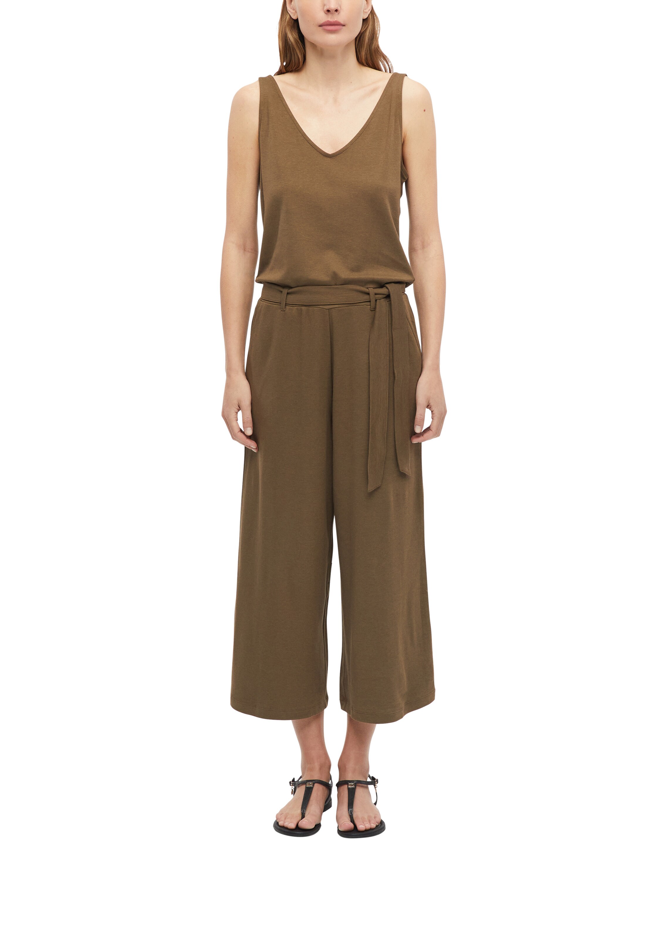s.Oliver Jumpsuit in Bruin