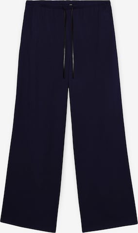 Wide Leg Pantalon Trussardi en rouge : devant